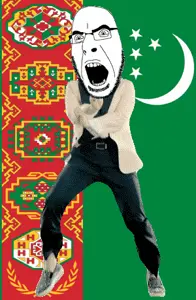 cobson, angry, animated, country, dance, flag, gangnam style, glasses, open mouth, soyjak