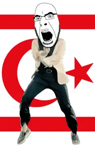 cobson, angry, animated, country, cyprus, dance, flag, gangnam style, glasses, northern cyprus