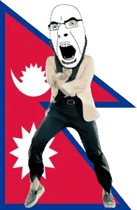 cobson, angry, animated, country, dance, flag, gangnam style, glasses, nepal, open mouth