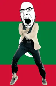 cobson, angry, animated, country, dance, flag, gangnam style, glasses, maldives, open mouth