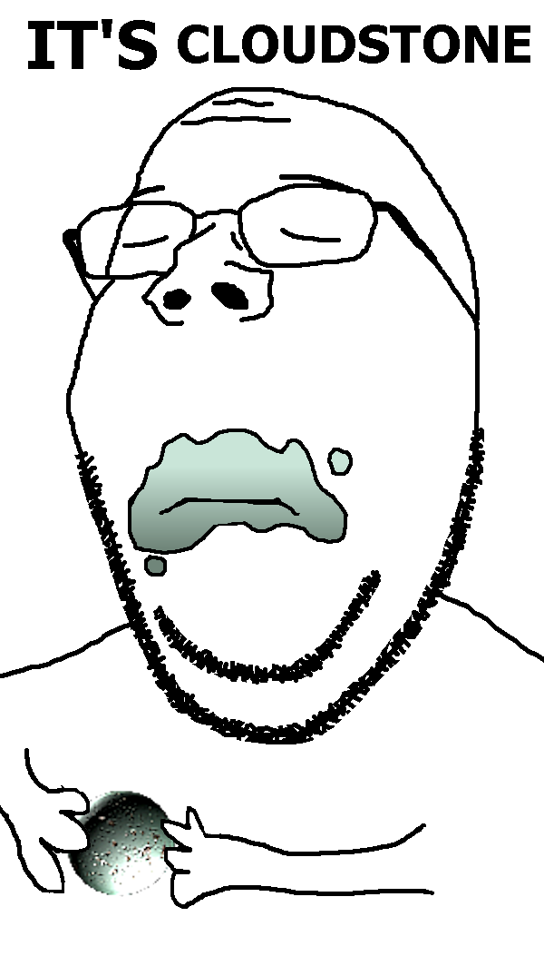 gapejak, wholesome soyjak, its over, arm, bald, chin, closed eyes, closed mouth, demons souls, double chin
