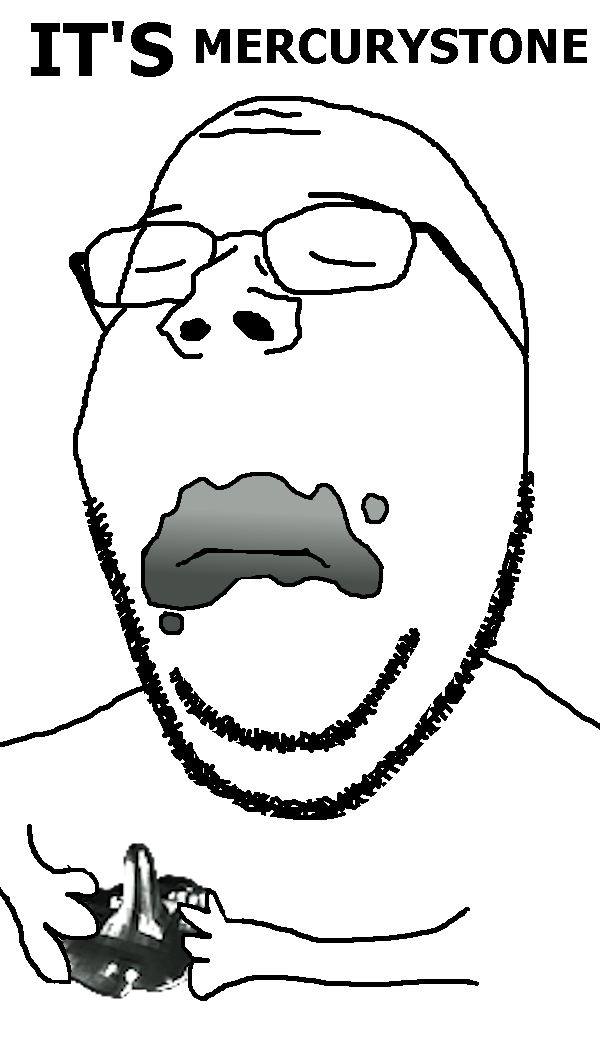 gapejak, wholesome soyjak, its over, arm, bald, chin, closed eyes, closed mouth, demons souls, double chin