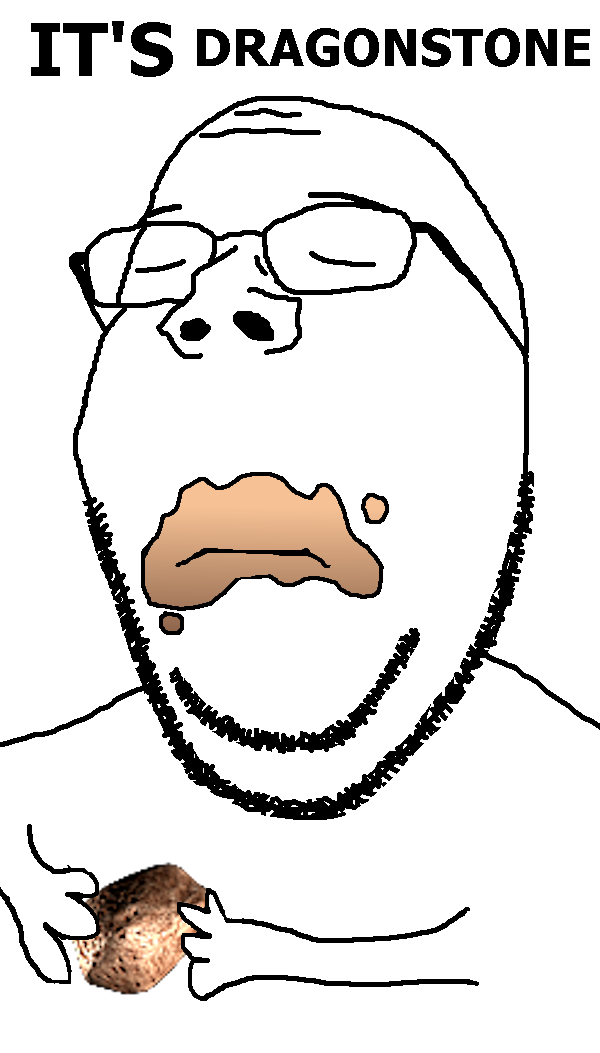 gapejak, wholesome soyjak, its over, arm, bald, chin, closed eyes, closed mouth, demons souls, double chin