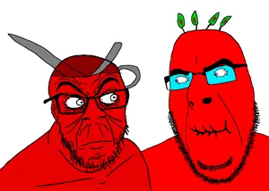 127260 - soybooru.com - laughing 2soyjaks feraljak tired holding_laughter cobson angry.png