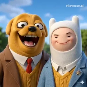 PixVerse_V6_Image_Text_360P_A_yellow_dog_man_a.mp4