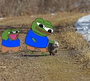 pepe, amphibian, animal, big lips, frog, green skin, lips, red lips
