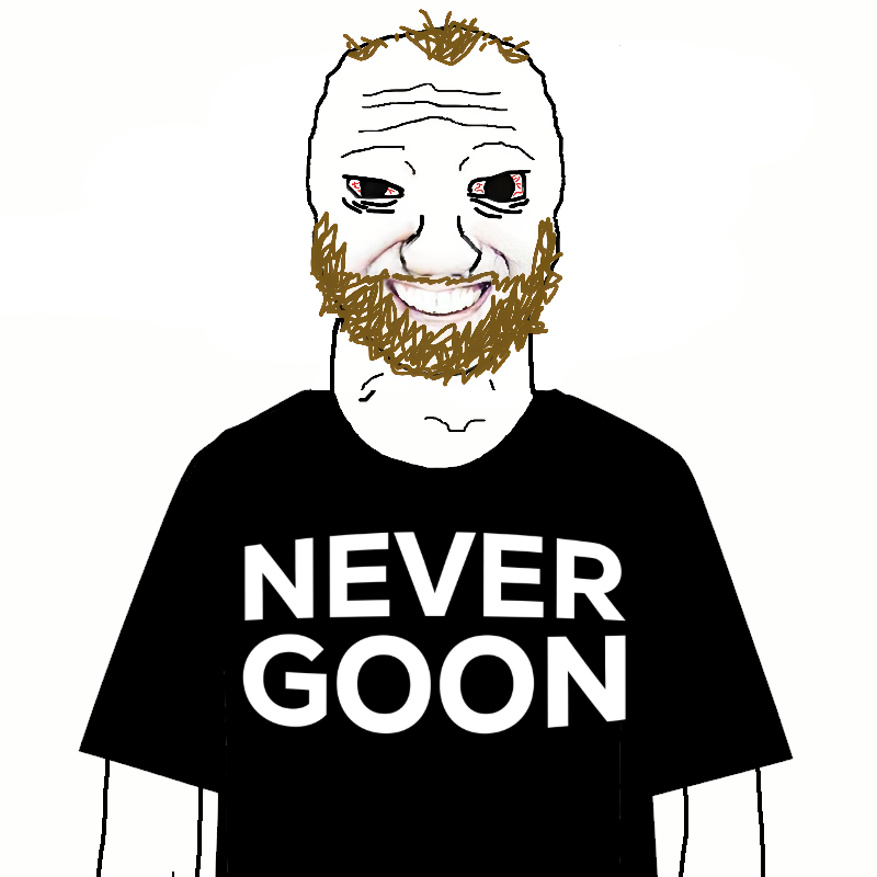 coomer wojak, wojak, bloodshot eyes, brimmiest comments section☣️☣️☣️ do not enter☣️☣️☣️, clothes, coomer, gooner, grin, hair, hypocrite