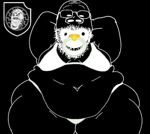 gapejak, babyjak, babyjak, 1soyjak, 2soyjaks, atomwaffen division, bald, beard, bikini, caca