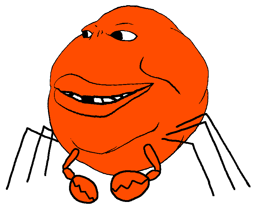 meximutt, roberto, animaljaks, crabjaks, animal, bald, big lips, cheeks, chin, claw