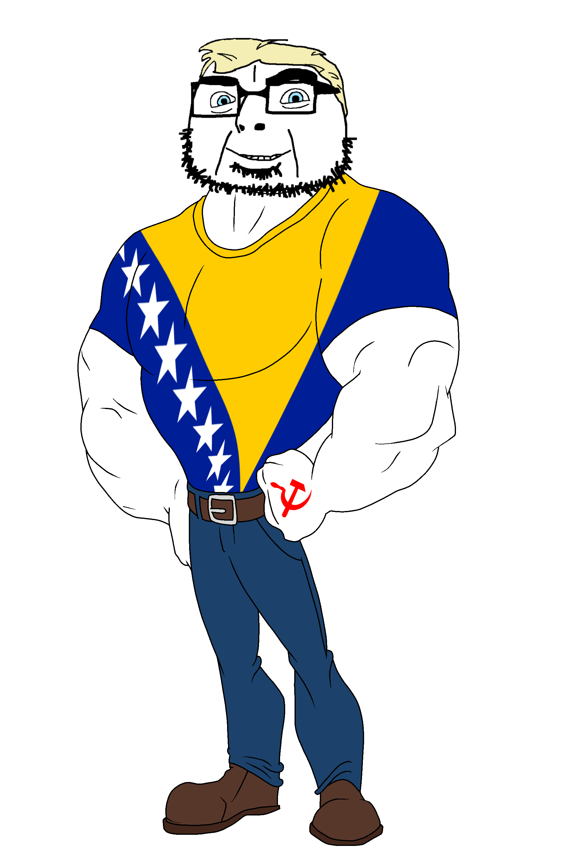 cobson, olgolaryan, olgolstein, aryan, aryan soyjaks, proud olgolians, a10 eyes, beard, belt, belt buckle