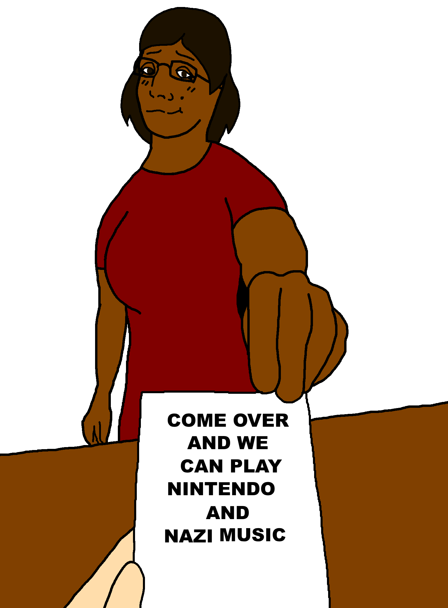 bartender, female bartender, foidjaks, arm, beauty mark, black hair, black skin, brown skin, closed mouth, eyelashes