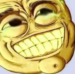 /v/, 4chan, 4chan meme, kekking, laughing, meme, never ever, oh no no no, tear, teeth