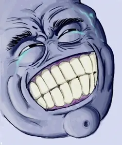 /v/, 4chan, 4chan meme, clenched teeth, crying, kekking, laughing, meme, never ever, oh no no no