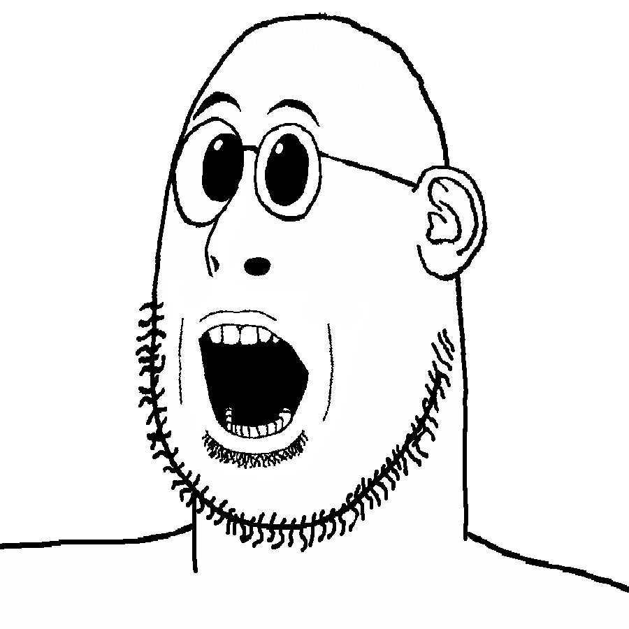 cobson, weirdpenis, erectpenis, splicejak, fusionjaks, 1soyjak, bald, black eyes, ear, eyebrows