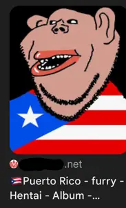 impish soyak ears, impish amerimutt, 1soyjak, bald, black background, black eyes, fat, google images, looking to the left, mutt lips