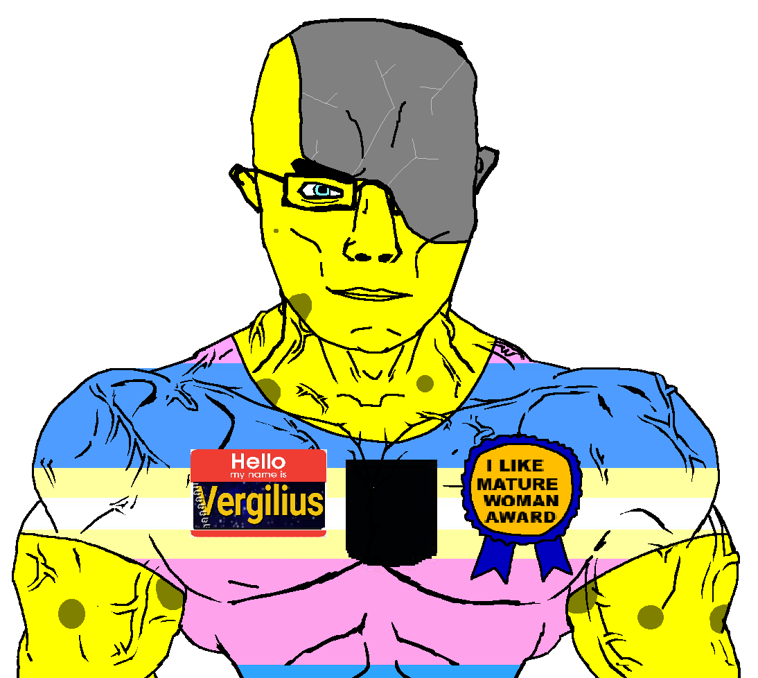 chudjak, chudjak front, muscular chud, a10 eyes, award, bald, blue eyes, closed mouth, ear, flag
