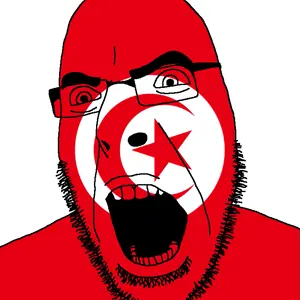 cobson, angry, country, flag, glasses, open mouth, soyjak, stubble, tunisia, tunisia
