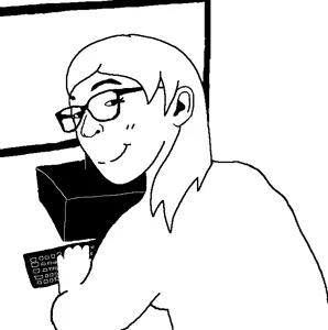 foid on the computer smile.png