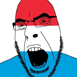 cobson, angry, country, flag, glasses, luxembourg, open mouth, soyjak, stubble, luxembourg