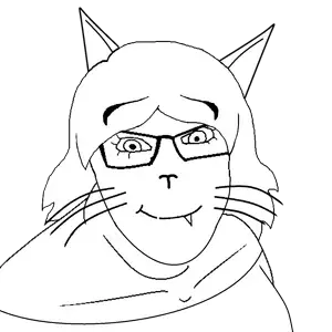 feraljak, female feraljak, femjak, foidjaks, cat ears, cat nose, ear, ears, eyebrows, fangs