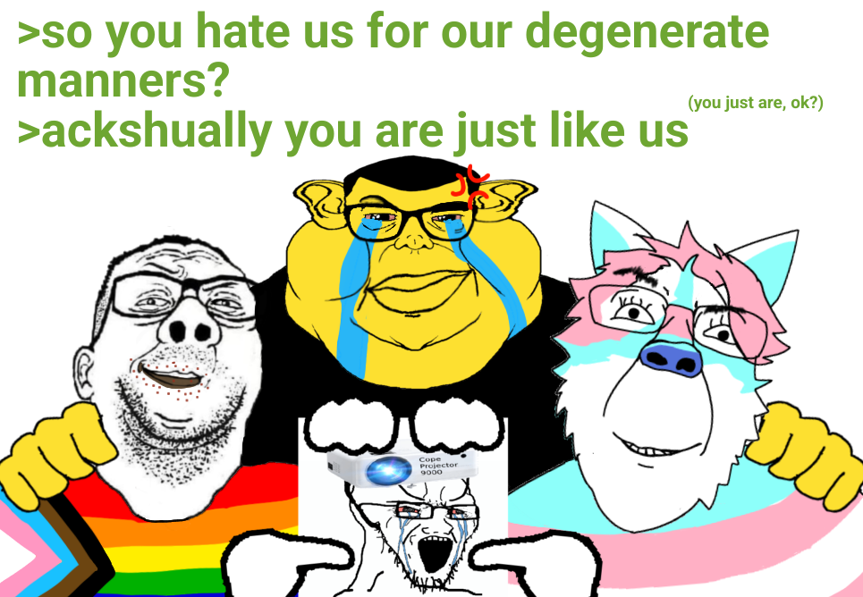 bernd, brandon, reaction soyjak, soyak, branigger, soyak (crying), 3soyjaks, arrow, crying, crying emoji