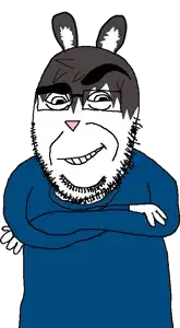 74601 - soybooru.com - cobson cobsontalks cobsontalks cobsontalks crossed_arms glasses namefags raised_eyebrow rantsona smile soyjak stubble transparent.png
