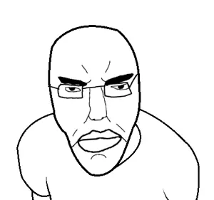 salsamaster, chudjak, el perro rabioso, pol face, angry, arm, closed mouth, clothes, glasses, merge