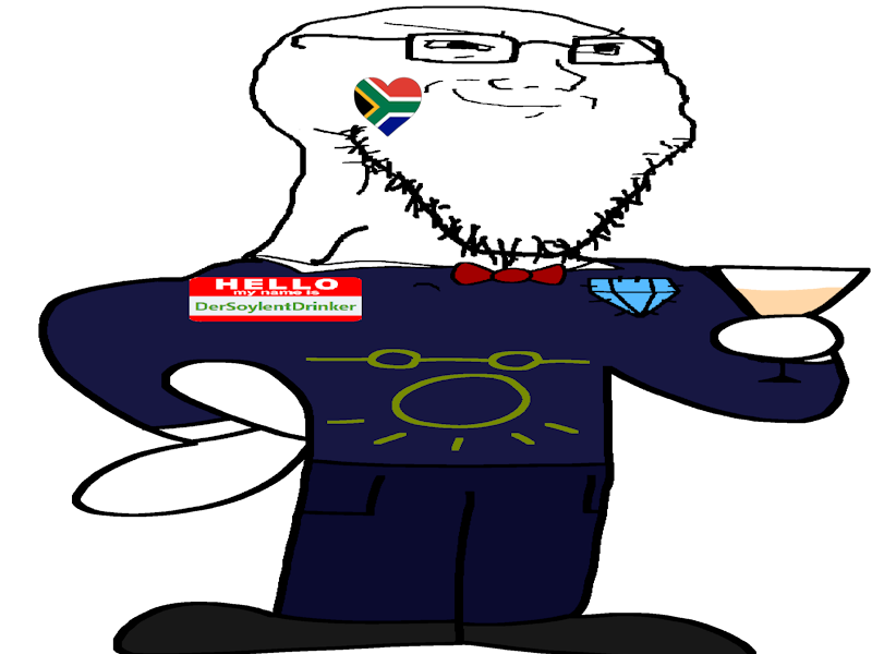 soyak, soyak (smug), arm, bald, bowtie, closed mouth, clothes, diamond, fancy, full body