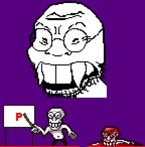 soykio kid, asian, beard, blood, brain, dead, glasses, icon, pixel art, sprite
