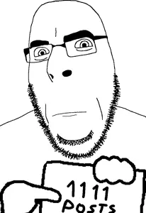 cobson, 1111, get, glasses, hands, holding object, looking at you, neutral, shitnobodycaresabout, sign