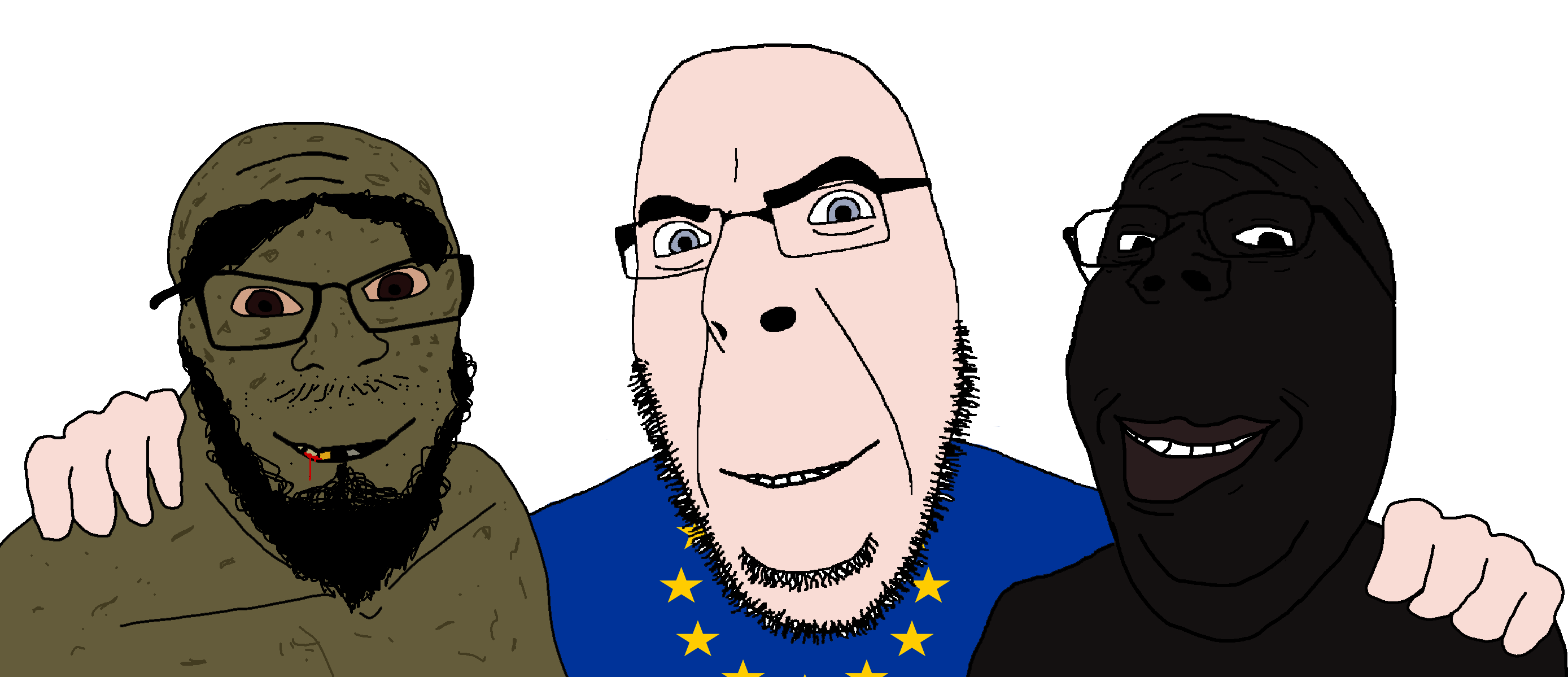 nation88, cobson, feraljak, gapejak, wholesome feraljak, wholesome soyjak, no more brother wars, trios & duos, 3soyjaks, aliased