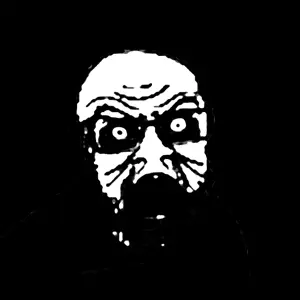 feraljak, dark, scary, screamer, soyjak, wrinkles