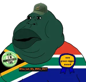 meximutt, bantujeet, bantumutt, award, big lips, fat, green skin, gynaecomastia, half body, lips