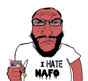markiplier soyjak, science lover, punisher face, angry, animal, animal abuse, arm, beard, clothes, crushing