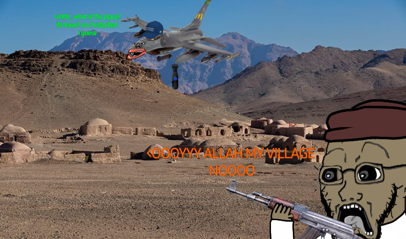 impish soyak ears, soyak, doctos, impish amerimutt, 2soyjaks, afghanistan, ak-47, assault rifle, beard, black eyes