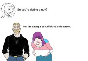 yes chad and trans queen vlodette.png