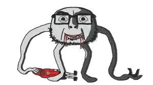 224150 - soybooru.com - 1soyjak beard big_head closed_mouth cobson cobson_front2 eyebrows eyes front_view genre_defining glasses half_body half_open_mouth looking_at_you namefags nose not_oc olgol_(user) olgolstein olgolste.png