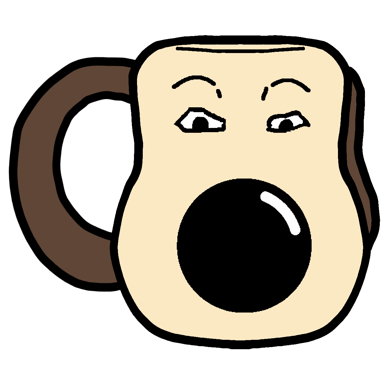 gromit, markiplier soyjak, neutralplier, objakt, 1soyjak, accessory, animal, big nose, black eyes, blonde hair