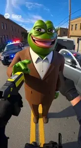 pepe run from arrest.mp4