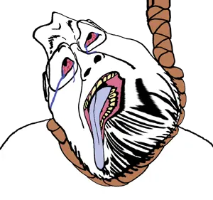 bernd, fatniggapeckerwoid, hanging troonjak, troonjak, ack, bald, crying, deformed, deformed swastika, distorted