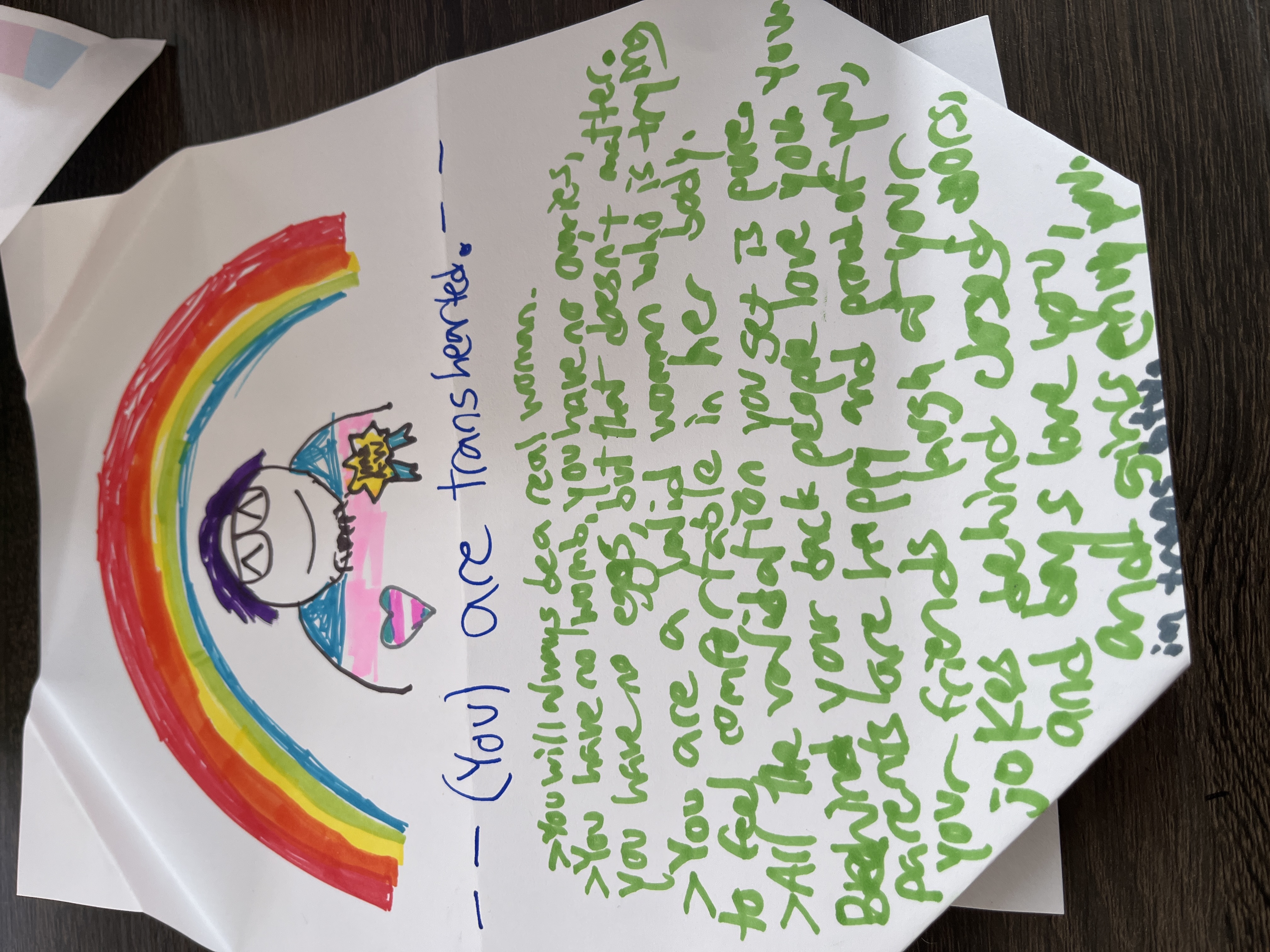 bernd, troonjak, (you), 1soyjak, award, blue text, closed eyes, closed mouth, drawing, fat
