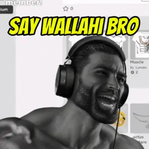 gigachad, gigafied gifs, beard, ishowspeed, meme, not a soyjak, reaction image, say wallahi bro