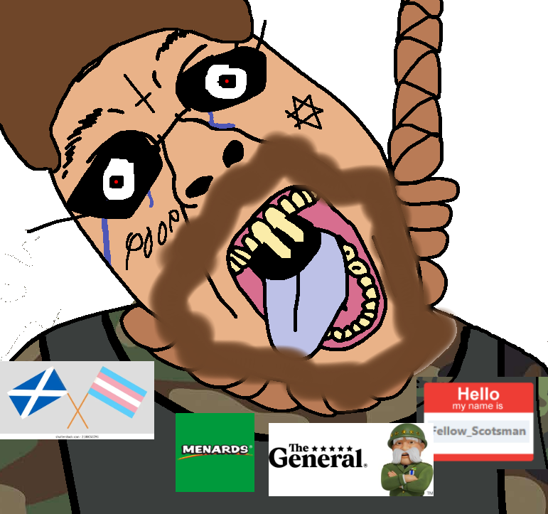 bernd, hanging troonjak, troonjak, ack, anhero, asset, beard, bloodshot eyes, buck teeth, camouflage