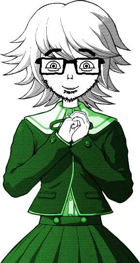 cobson, olgolstein, olgolstein front, proud olgolians, 1soyjak, bushy eyebrows, chihiro fujisaki, crossdresser, crossdressing, eyebrows