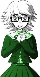 cobson, olgolstein, olgolstein front, proud olgolians, 1soyjak, bushy eyebrows, chihiro fujisaki, crossdresser, crossdressing, eyebrows