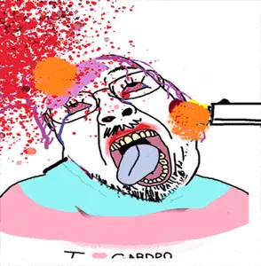 Tranny getting shot.gif
