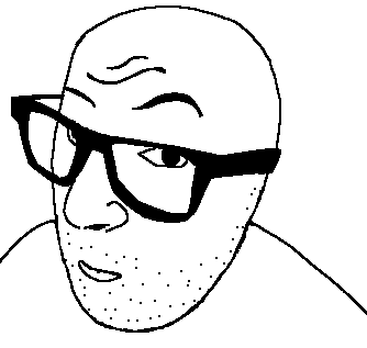 toferjak, aliased, bald, balding, black eyes, black glasses, eyebrows, eyes, forehead lines, glasses