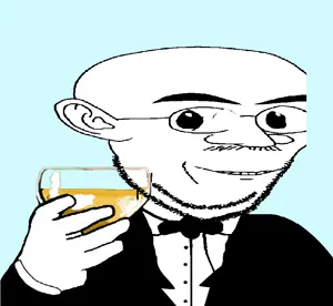 167083 - soybooru.com - blue_background champagne chudjak clothes drink glass glasses hair hand lips nasolabial_folds smile sticky suit thick_eyebrows toast tuxedo.png
