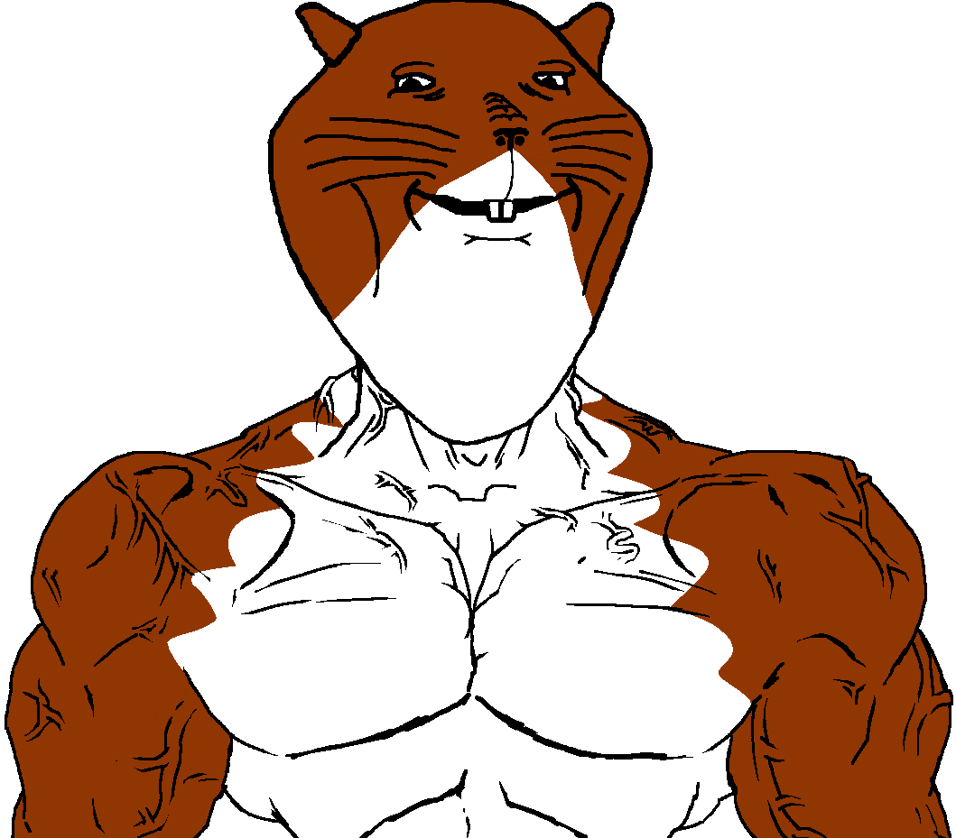 chudjak, gapejak, impish soyak ears, chudjak front, impish meowjak, muscular chud, aryan, squirreljak, animaljaks, a10 eyes