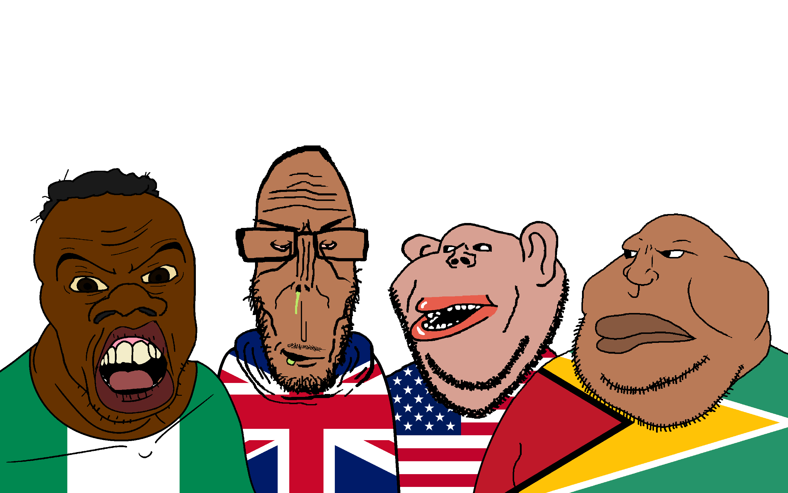 feraljak, impish soyak ears, markiplier soyjak, meximutt, euromutt, feralnigger, impish amerimutt, amerimutt, euromutt, 4soyjaks